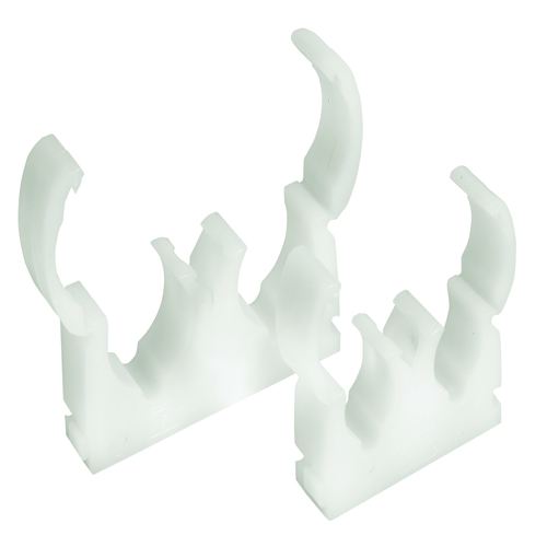 Talon Double Hinged Interlocking Pipe Clip 15mm