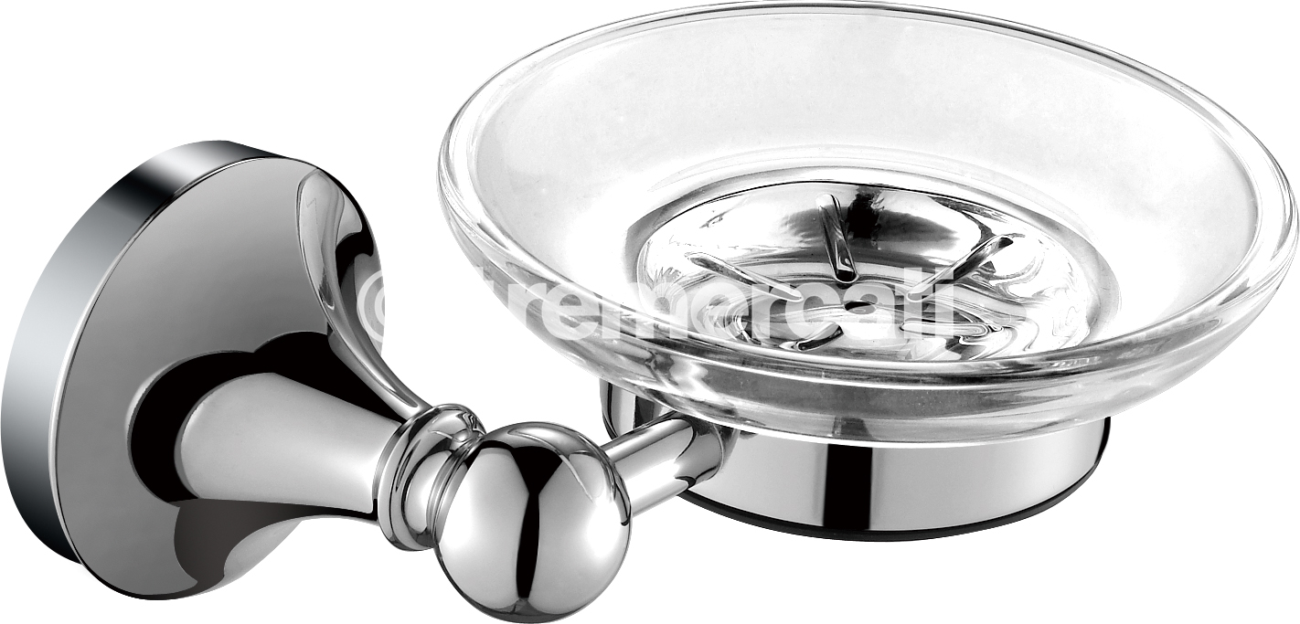 Tre Mercati Imperial Wall Mounted Soap Dish - Chrome Plated