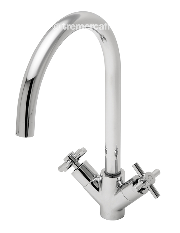Tre Mercati Maverick Mono Sink Mixer - Chrome Plated