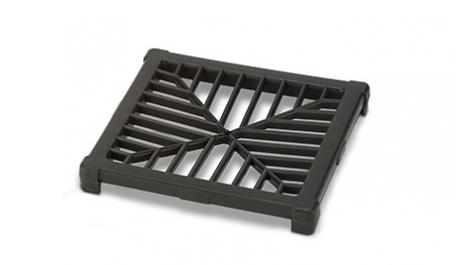 Polypipe Underground Spare Square Plastic Grid Black
