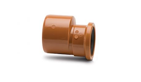 Polypipe Underground 110mm / 4in Reducer to 82mm / 3in