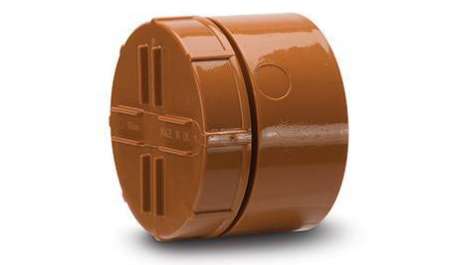 Polypipe 110mm / 4in Underground Screwed Access Cap