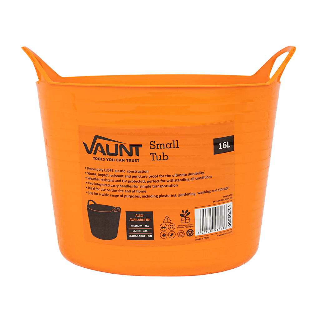 Vaunt Small 16L Plastic Tub