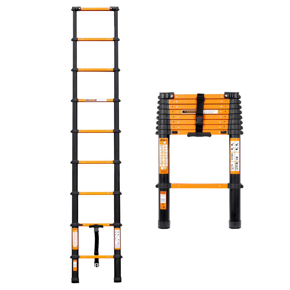 Vaunt Premium 2.6m Telescopic Soft Close Ladder