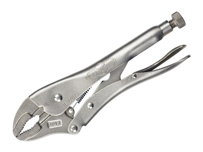 Irwin 10WRC Curved Jaw Locking Pliers With Wire Cutter 254mm (10in) - VIS10WRC