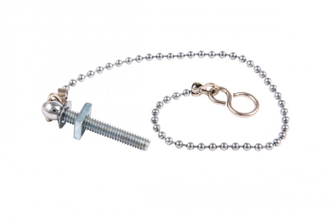 Plumbing Parts UD65510 12in Ball Chain &amp; Stay - Pack of 1 (47802)