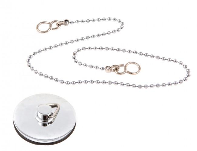 Plumbing Parts UD65007 1.75in Chrome Plug &amp; 18in Chain - Pack of 1 (47825)