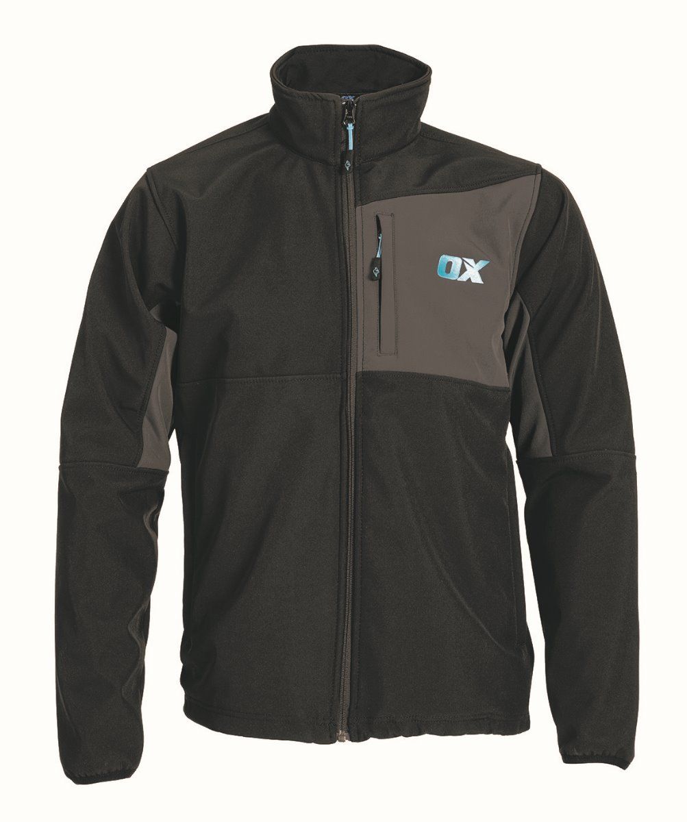 OX Softshell - L - Black/Grey