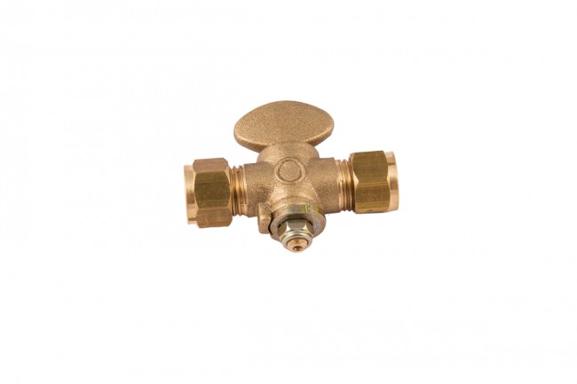 22mm Compression Rigid Fan Gas Cock