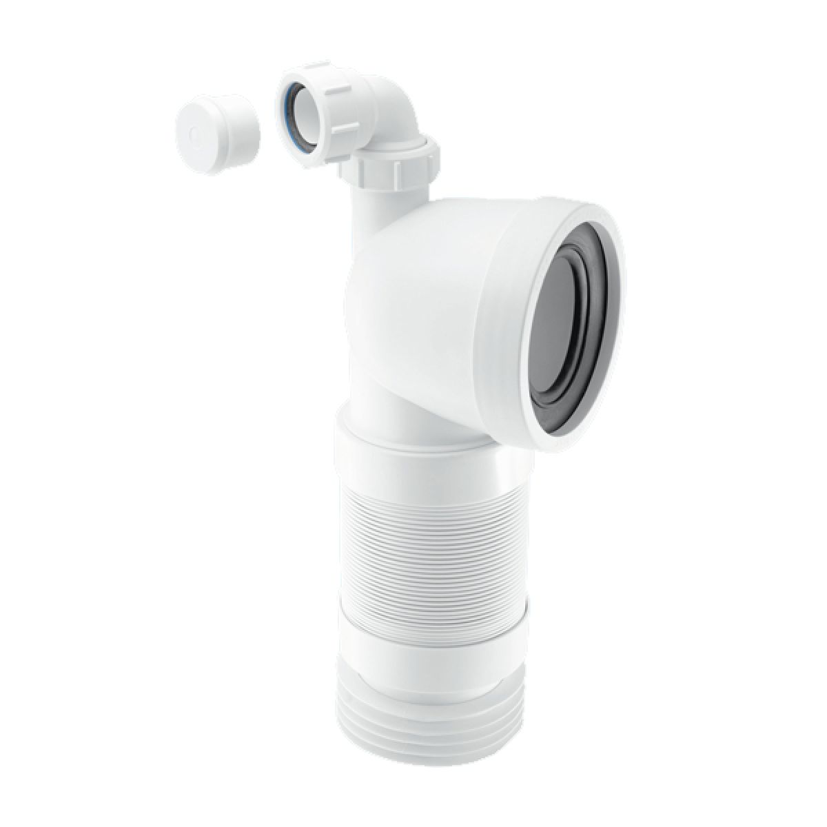 McAlpine Flexi Pan Con Bent With Boss 216-415mm