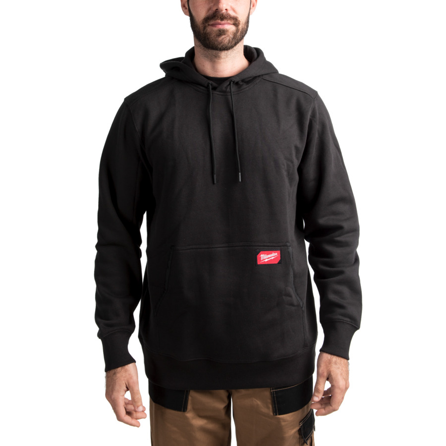 Milwaukee 4932493116 Black WHB Over-Head Work Hoodie - S