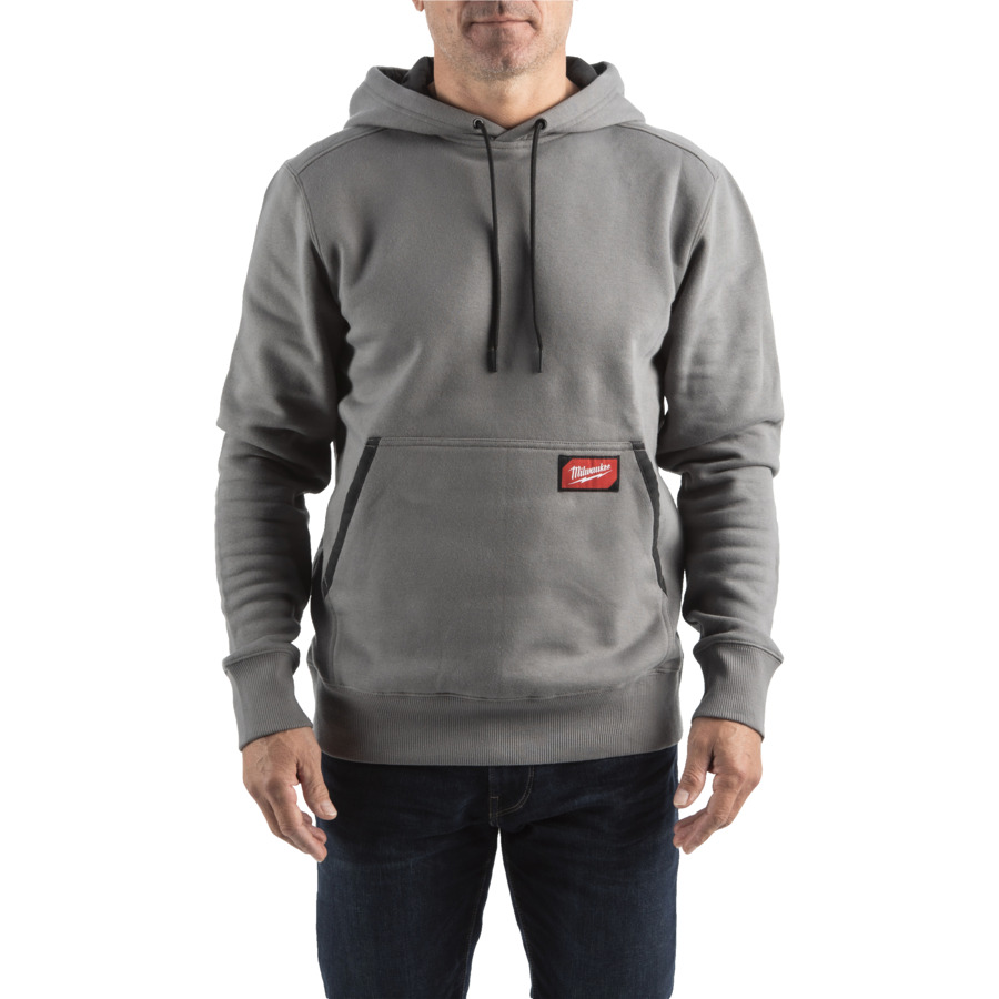Milwaukee 4932493121 Grey WHB Over-Head Work Hoodie - S