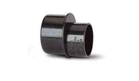 Polypipe 50mm (55mm) x 32mm (36mm) ABS Solvent Weld Waste Reducer - Black
