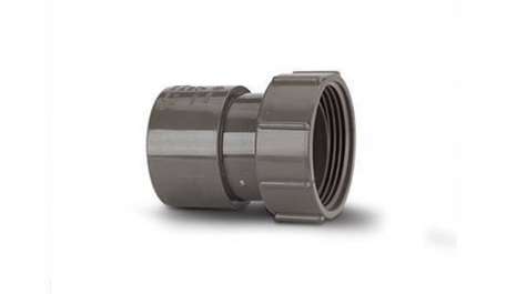 Polypipe 40mm (43mm) ABS Solvent Weld Waste System Female Adaptor - Grey