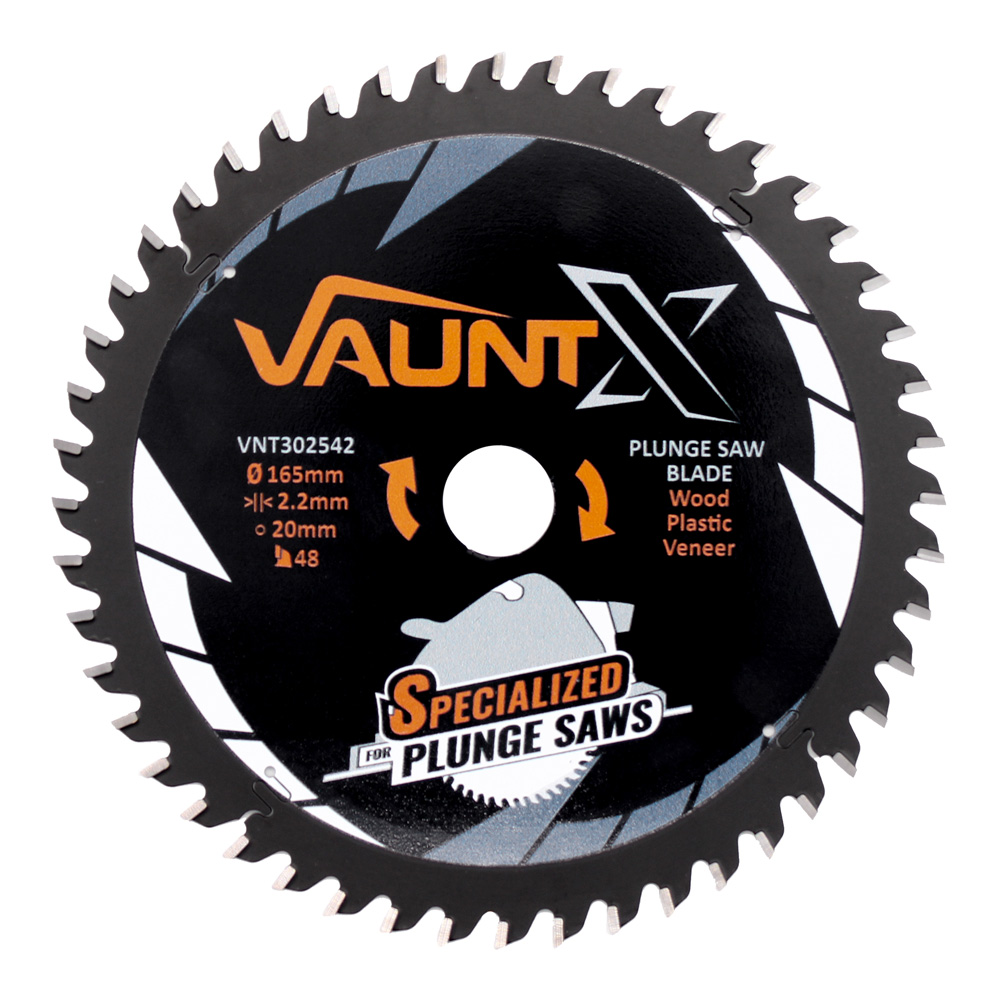 Vaunt X 165mm x 20mm 48T TCT Circular Plunge Saw Blade - X1310024