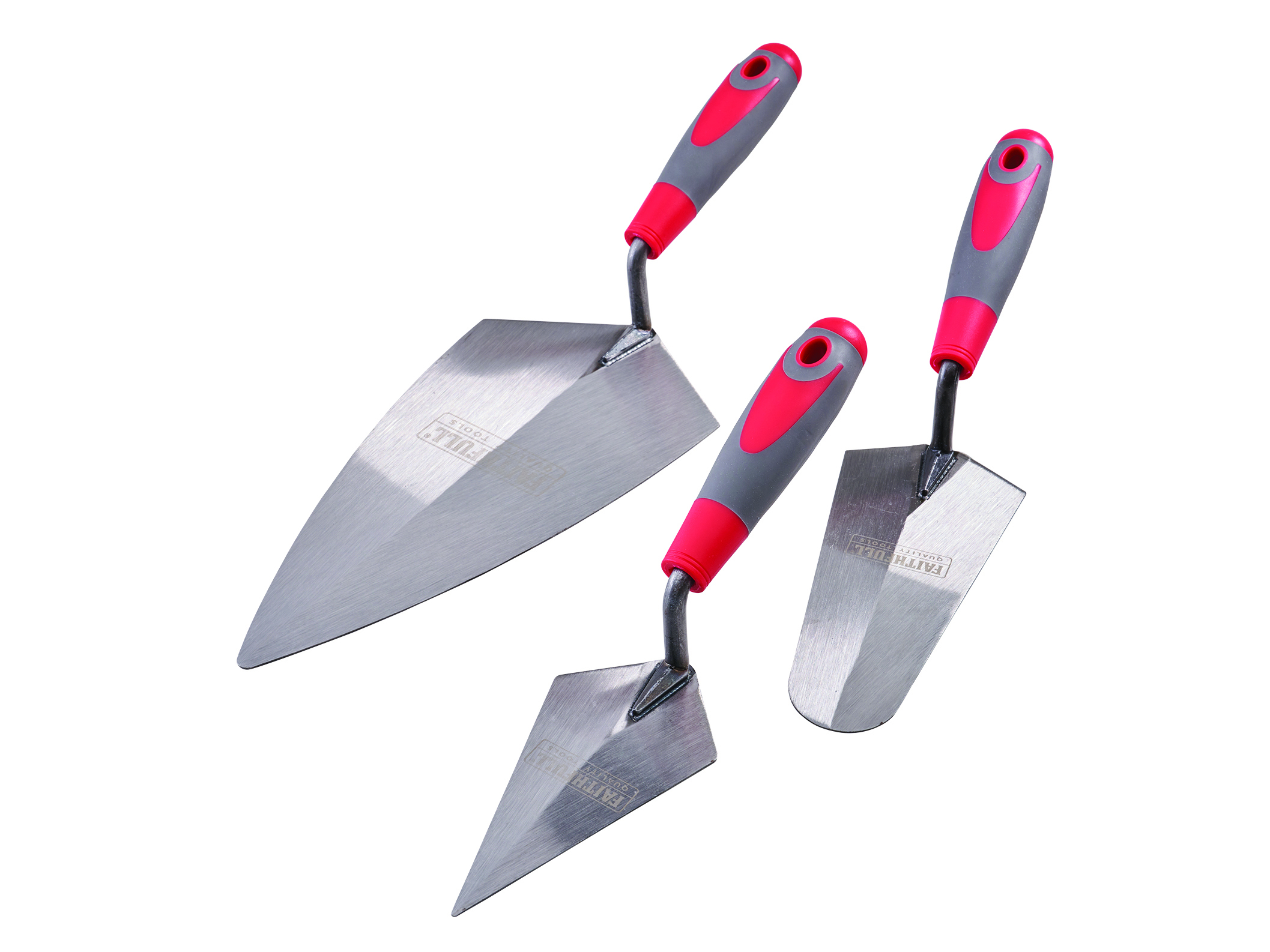 Faithfull 3 Piece Trowel Set - FAISGTSET3