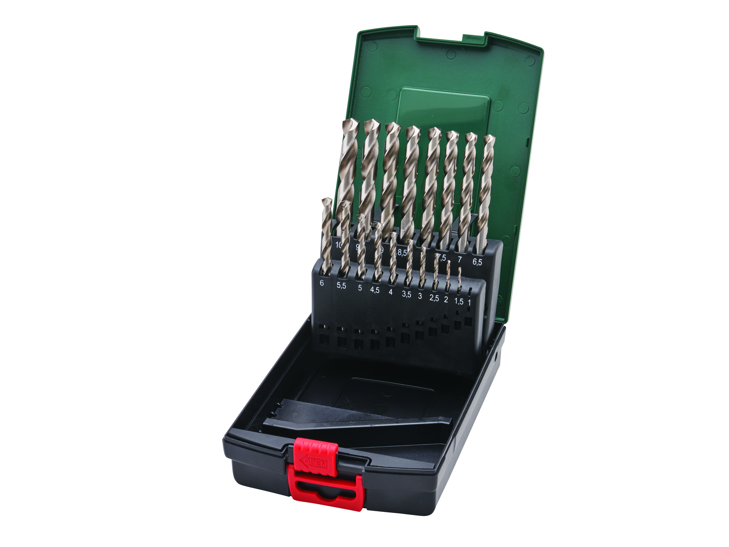 Metabo 627668000 / XMS25HSSSET 19pc HSS-G Drill Bit Set 1mm &gt; 10mm