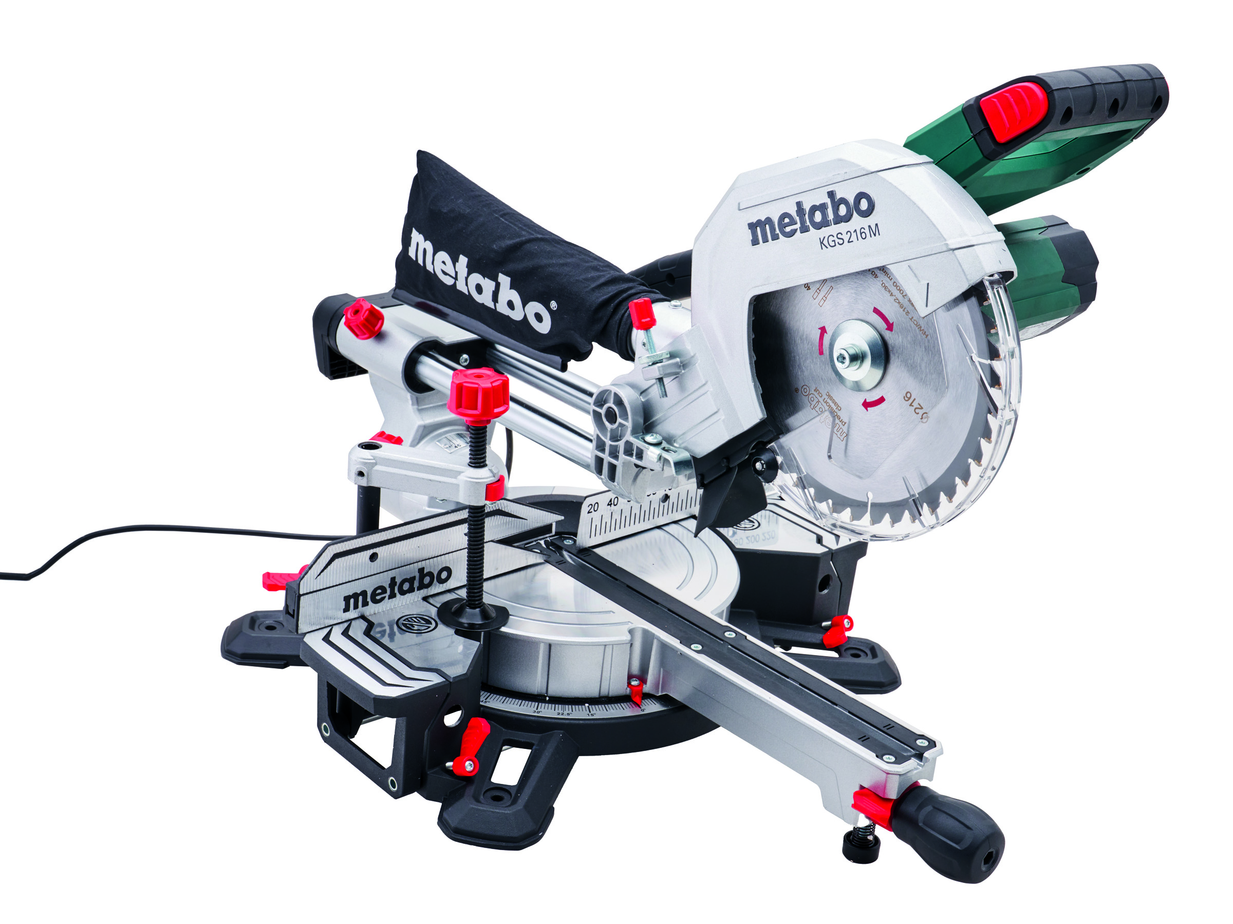 Metabo 613216380 / XMS25MITRE 216mm Cross Cut Mitre Saw 240v