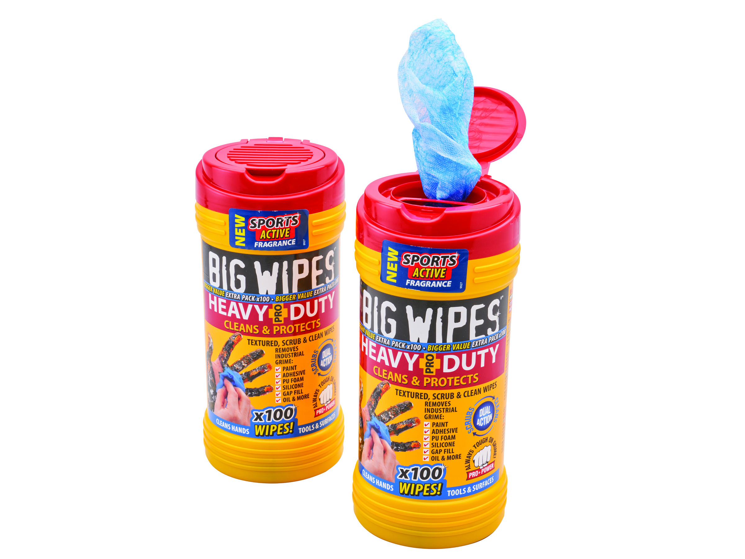 Big Wipes XMS25WIPES Heavy Duty Trade Wipes Twin Pack