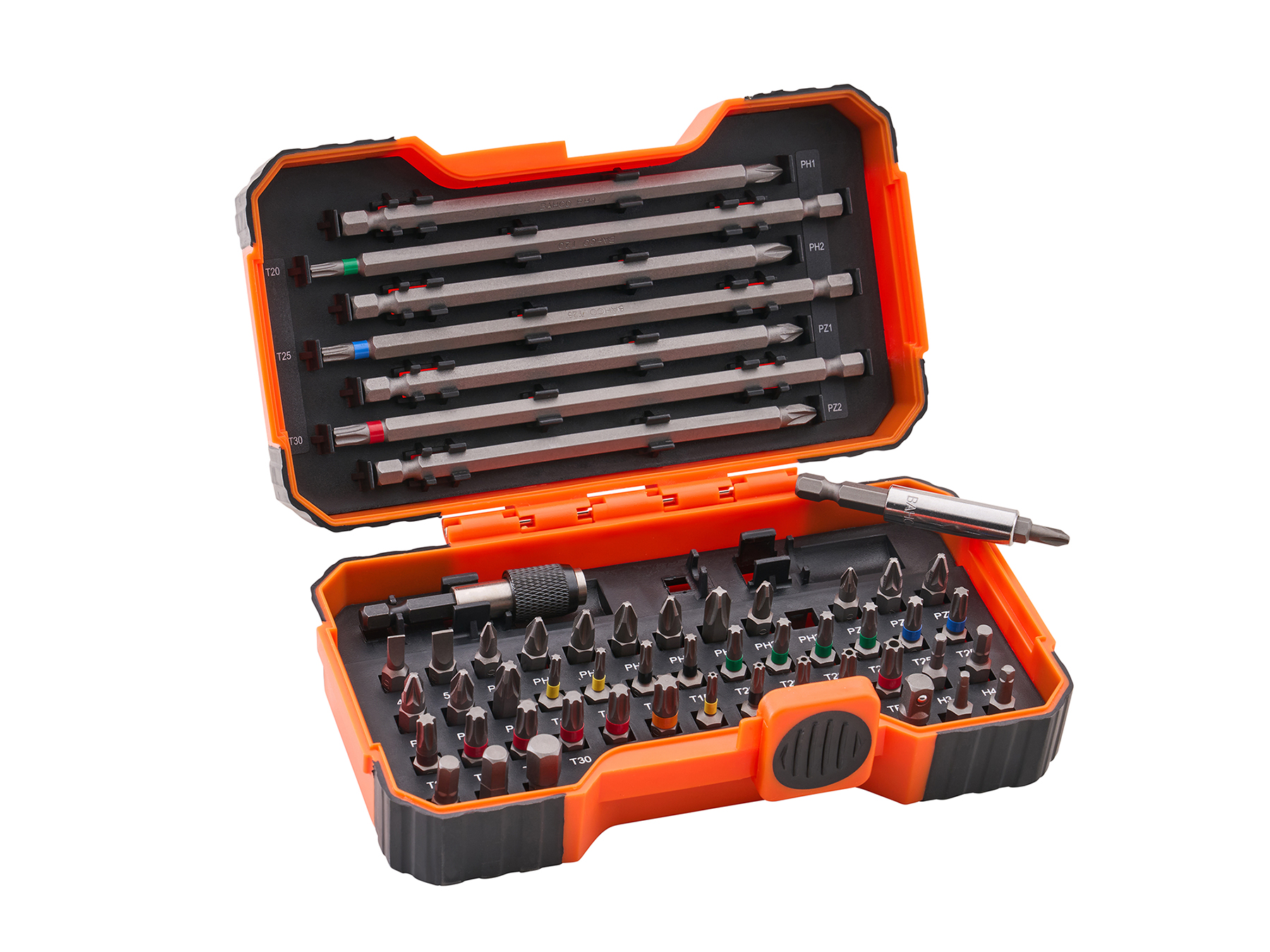 XMS Bahco 54 Piece Colour Coded Bit Set XMS26BIT54
