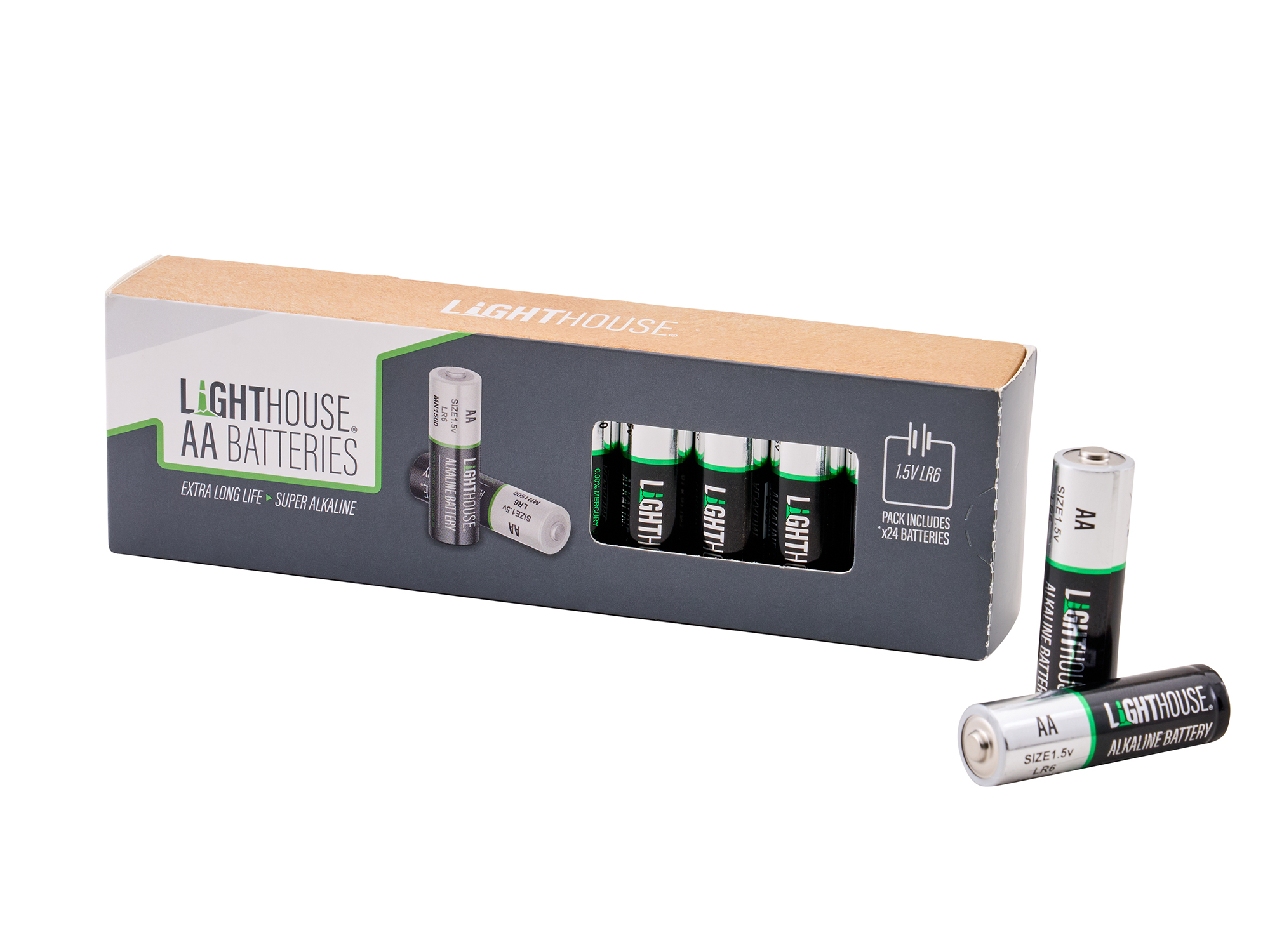 XMS Lighthouse AA Battery Pack (24 Pack) XMS26LHBATAA