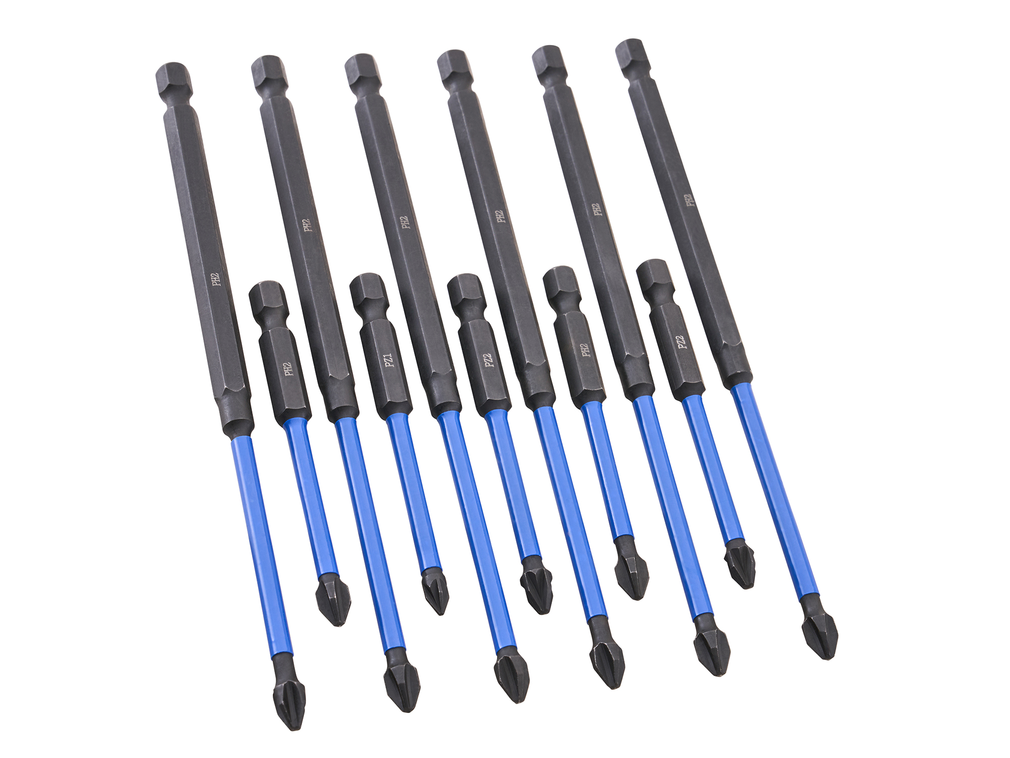XMS Faithfull 12 Piece Impact Screwdriver Bit Set XMS26SBIT12