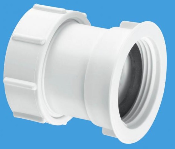 McAlpine 50mm Multifit x BSP Thread Straight Connector