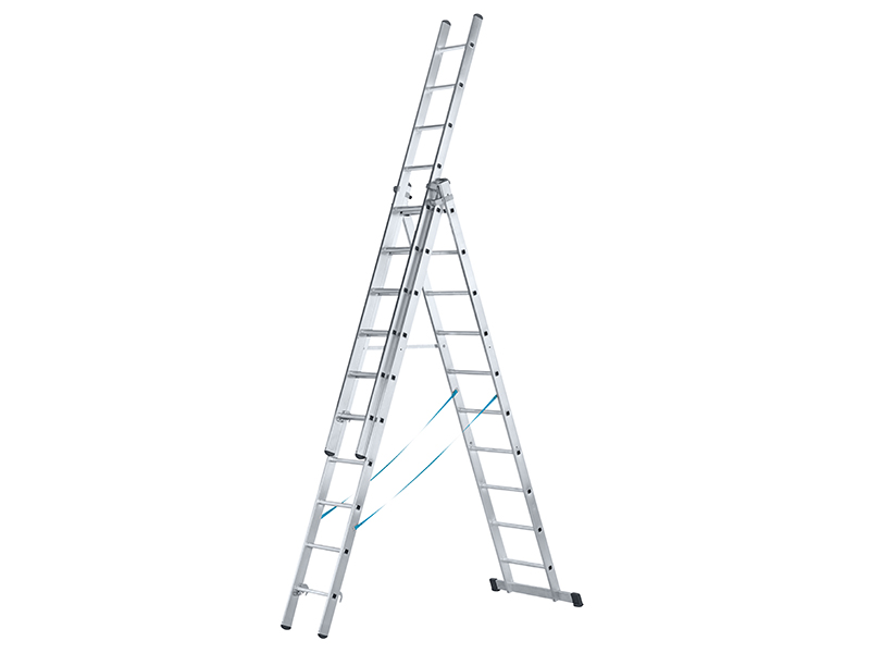 Zarges Skymaster Trade Combination Ladder 3-Part 3 x 10 Rungs ZAR41540