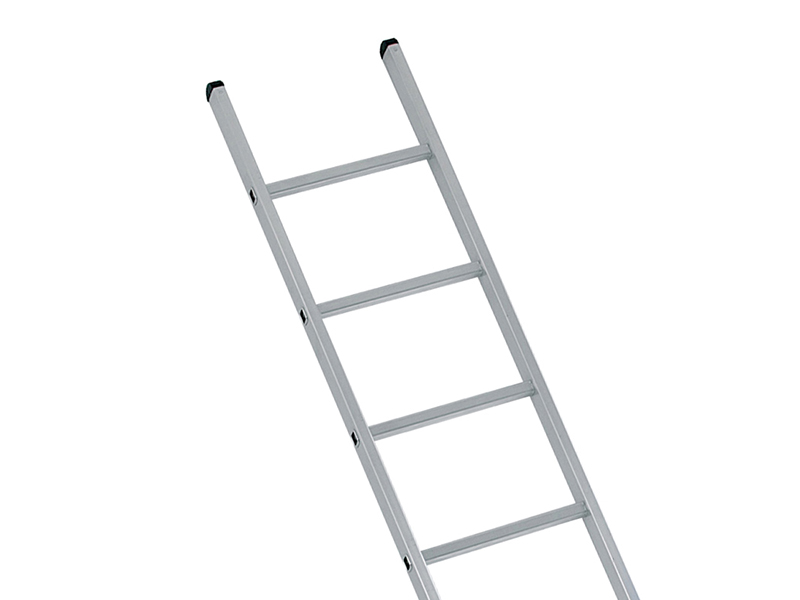Zarges Industrial Single Aluminium Ladder 2.49m 8 Rungs ZAR41548