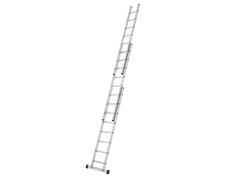 Zarges Everest 3DE Extension Ladder 3-Part D-Rungs 3 x 14 ZAR44854