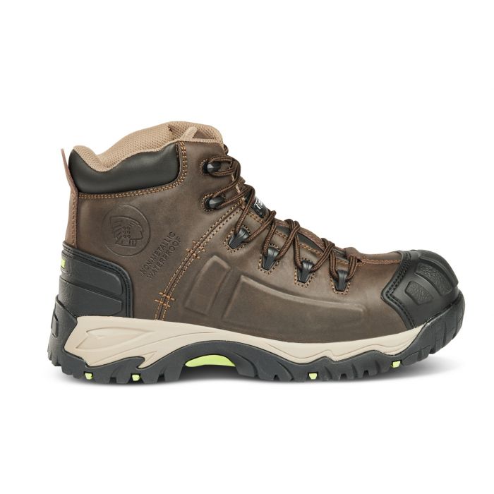 Apache Neptune Brown Non- Metallic Waterproof Safety Boot - Size 6
